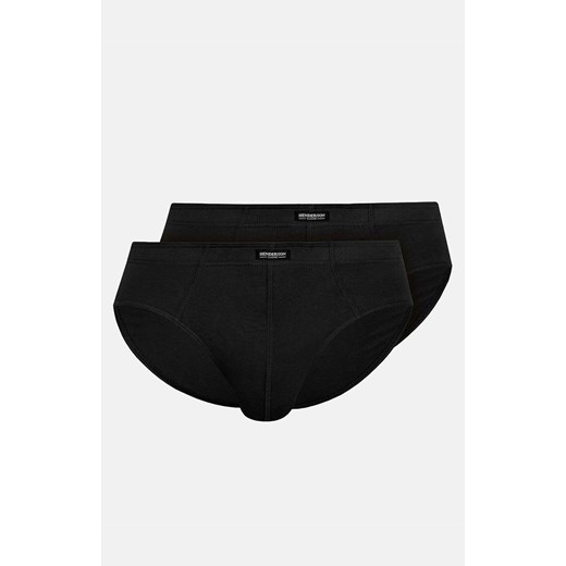 2-pack Bawełniane slipy męskie czarne Classic 1440-K122, Kolor czarny, Rozmiar 3XL, Henderson ze sklepu Primodo w kategorii Majtki męskie - zdjęcie 184072664