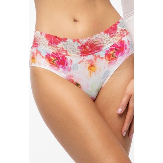 Julimex figi damskie Peony Hipster Hiphuggers, Kolor biały-kwiaty, Rozmiar L, Julimex ze sklepu Primodo w kategorii Majtki damskie - zdjęcie 184076341