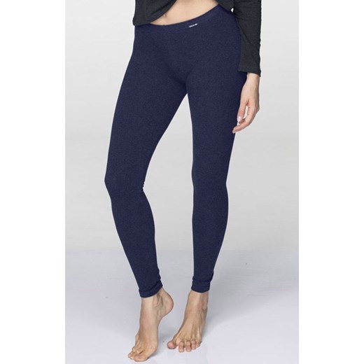 Key legginsy Hot Touch z wąską gumką w pasie granatowe LXL 729 1 GR, Kolor granatowy, Rozmiar L, Key ze sklepu Primodo w kategorii Spodnie damskie - zdjęcie 184076791