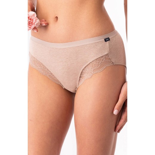 2-pack klasyczne figi damskie LPC 200, Kolor beżowo-brązowy, Rozmiar M, Key ze sklepu Primodo w kategorii Majtki damskie - zdjęcie 184076871