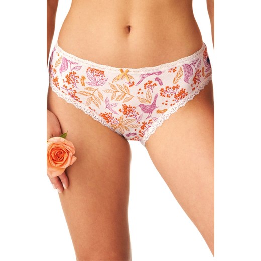 2-pack majtki damskie midi w kolorowe listki LPC 785, Kolor multicolour, Rozmiar S, Key ze sklepu Primodo w kategorii Majtki damskie - zdjęcie 184076883