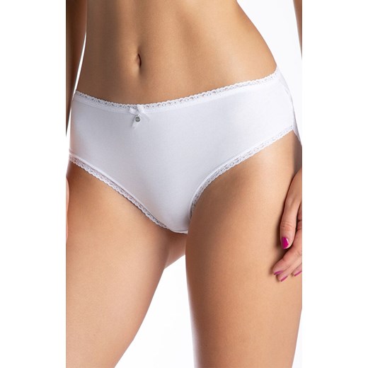 2-pack figi damskie białe L-4000BI-01, Kolor biały, Rozmiar S, LAMA ze sklepu Primodo w kategorii Majtki damskie - zdjęcie 184077453