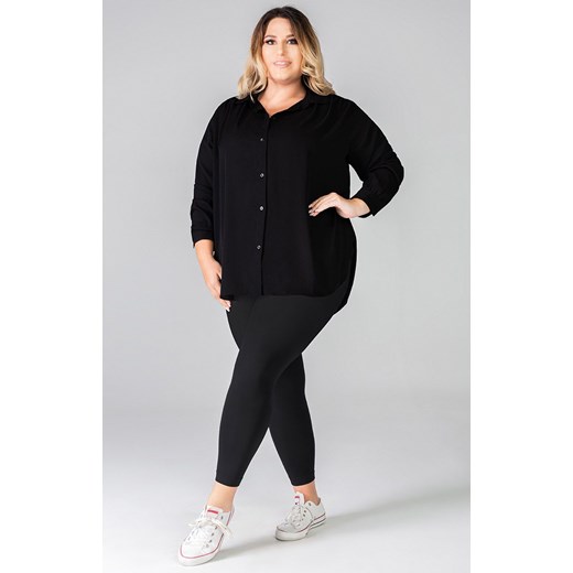 Luiza 120 DEN 3D legginsy damskie, Kolor czarny (onyx), Rozmiar 5, Mona Queen Size ze sklepu Primodo w kategorii Spodnie damskie - zdjęcie 184085174