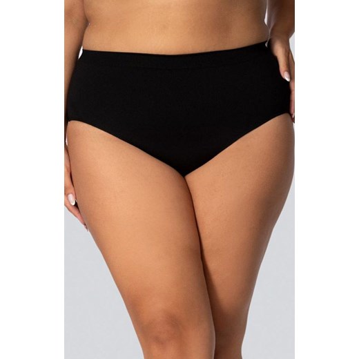 Wyszczuplające majtki ze średnim stanem czarne Smoothwear, Kolor czarny (onyx), Rozmiar 6/7, Mona Queen Size ze sklepu Primodo w kategorii Majtki damskie - zdjęcie 184085193
