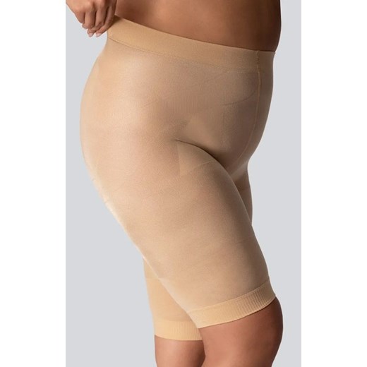 Szorty wyszczuplające ze średnim stanem jasnobeżowe Smoothwear, Kolor jasny beż (champagne pearl), Rozmiar 6/7, Mona Queen Size ze sklepu Primodo w kategorii Bielizna wyszczuplająca - zdjęcie 184085420