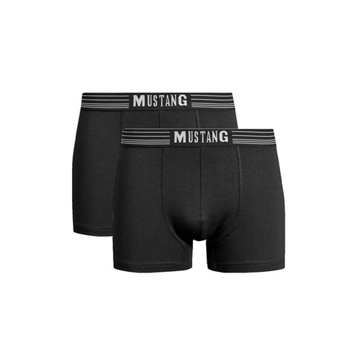 2-pack bokserki męskie czarne 4046-1051 Retro, Kolor czarny, Rozmiar M, Mustang ze sklepu Primodo w kategorii Majtki męskie - zdjęcie 184085671