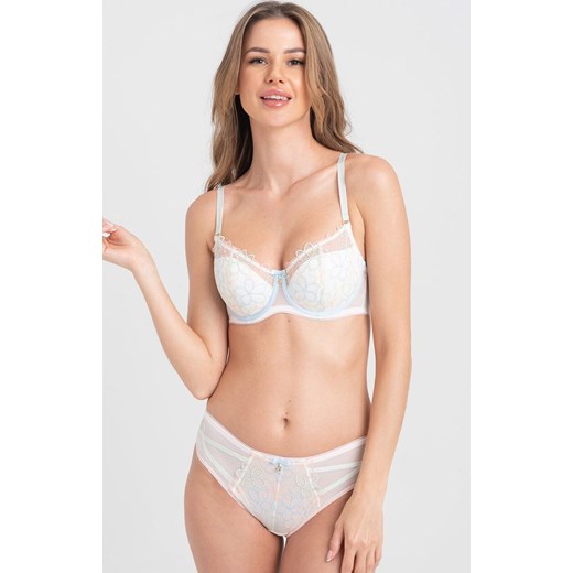 Samanta biustonosz push-up pastelowy Fiorella A337, Kolor pastelowy, Rozmiar 65E, Samanta ze sklepu Primodo w kategorii Biustonosze - zdjęcie 184088234