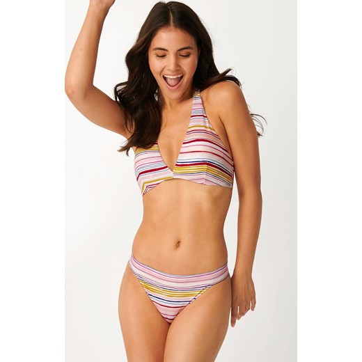 Sloggi Shore Candy Basslet Top biustonosz kąpielowy 10211218, Kolor biało-różowy, Rozmiar L, Sloggi ze sklepu Primodo w kategorii Stroje kąpielowe - zdjęcie 184090702