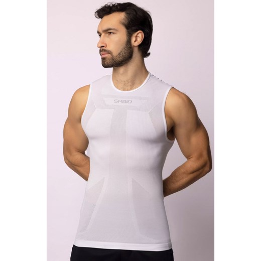 Termoaktywny podkoszulek męski biały Air, Kolor biały, Rozmiar S/M, Spaio ze sklepu Primodo w kategorii T-shirty męskie - zdjęcie 184090792