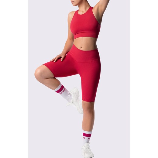 Spodenki damskie sportowe bikery Flex Innergy, Kolor czerwony grejfrut, Rozmiar L, Spaio ze sklepu Primodo w kategorii Szorty - zdjęcie 184090920