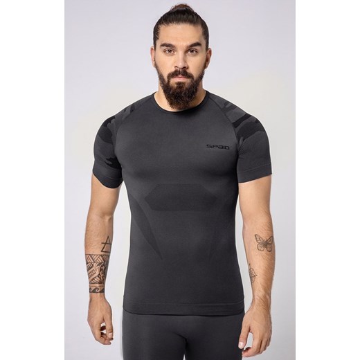 SPAIO K/R TACTICAL koszulka męska, Kolor szary, Rozmiar L, Spaio ze sklepu Primodo w kategorii Bielizna termoaktywna męska - zdjęcie 184091091
