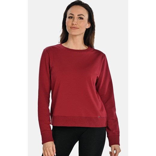 Bawełniana bluza damska czerwona Ellis, Kolor czerwony, Rozmiar L, Teyli ze sklepu Primodo w kategorii Bluzy damskie - zdjęcie 184092734