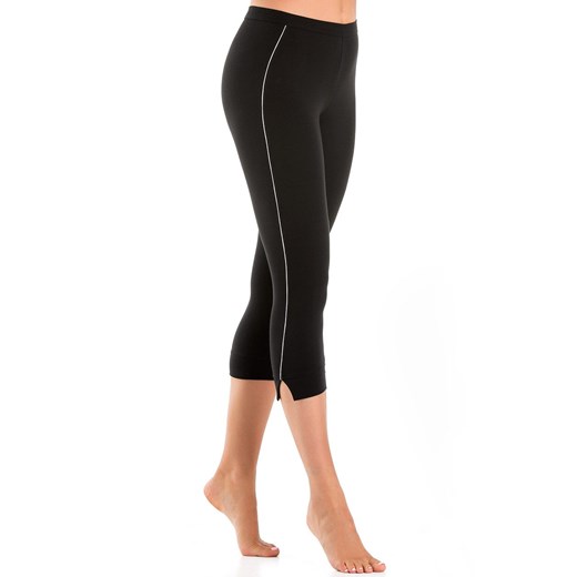 Legginsy 3/4 2204, Kolor czarny, Rozmiar XS, Teyli ze sklepu Primodo w kategorii Spodnie damskie - zdjęcie 184092761