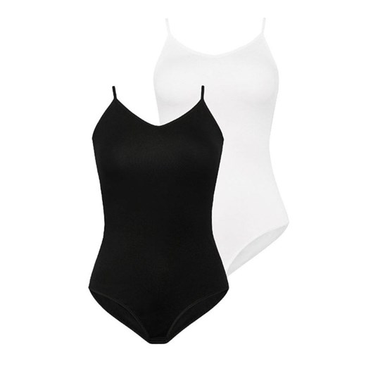 Body damskie 2-pak Classico, Kolor czarno-biały, Rozmiar 3XL, Teyli ze sklepu Primodo w kategorii Body damskie - zdjęcie 184092773
