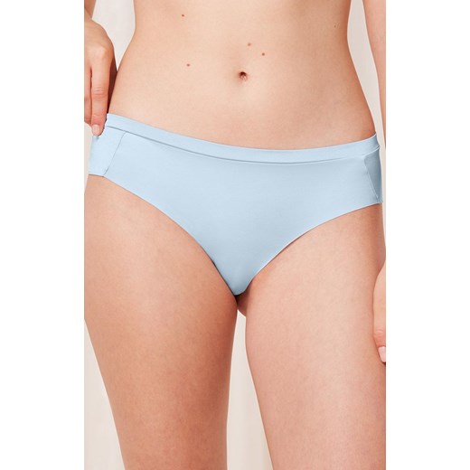 Triumph majtki hipster błękitne Body Make-up Soft Touch EX 10193532, Kolor błękitny, Rozmiar 38, Triumph ze sklepu Primodo w kategorii Majtki damskie - zdjęcie 184093553