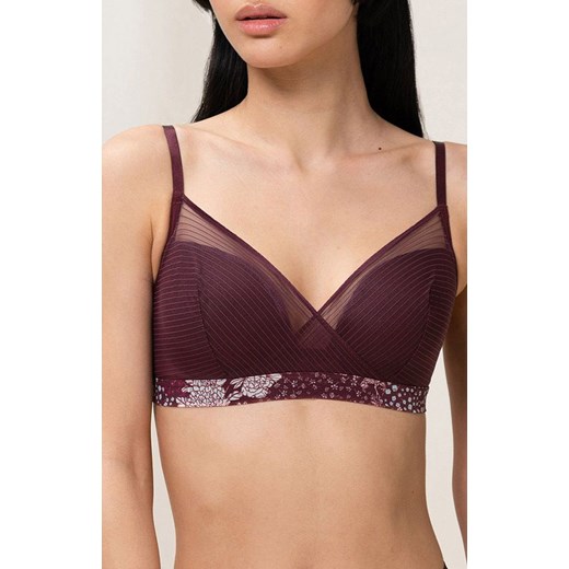 Triumph biustonosz usztywniany bez fiszbin Lavish Spotligh 10213135, Kolor śliwkowy, Rozmiar S, Triumph ze sklepu Primodo w kategorii Biustonosze - zdjęcie 184093863