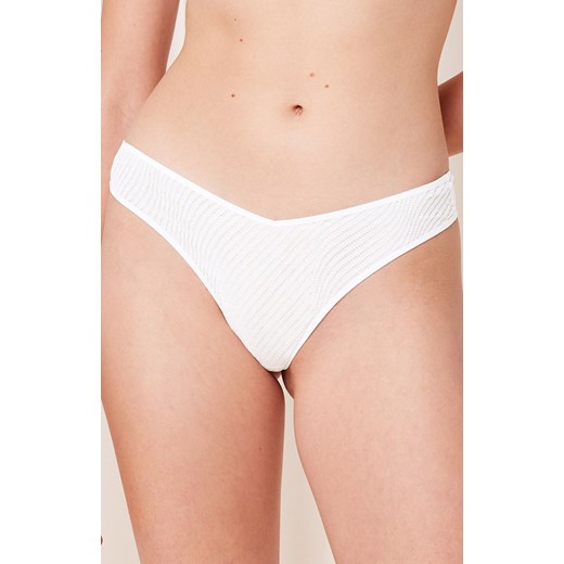 Triumph białe figi brazylijskie Harmony Spotlight High Leg 10217381, Kolor biały, Rozmiar 38, Triumph ze sklepu Primodo w kategorii Majtki damskie - zdjęcie 184094300