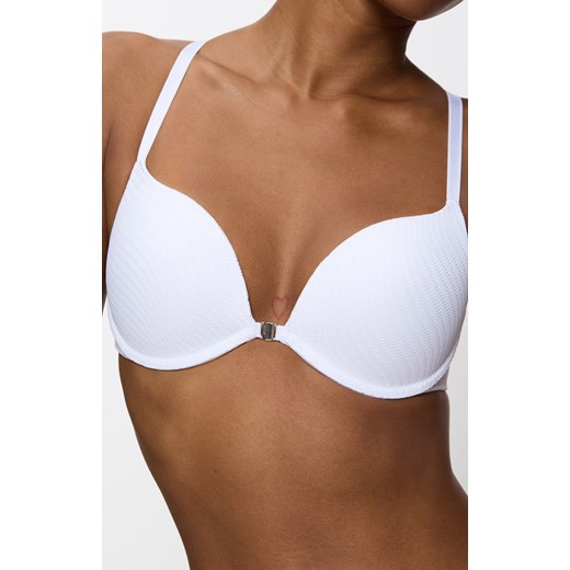 Triumph biustonosz push-up push-up zapinany z przodu biały Harmony Spotlight WHUF 10217429, Kolor biały, Rozmiar 75A, Triumph ze sklepu Primodo w kategorii Biustonosze - zdjęcie 184094313