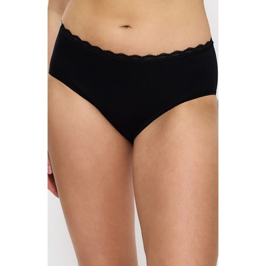 Triumph figi damskie Feel Of Cotton 10224959-0004, Kolor czarny, Rozmiar 36, Triumph ze sklepu Primodo w kategorii Majtki damskie - zdjęcie 184094851