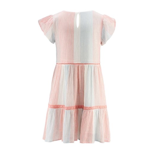 happy girls by Eisend Sukienka w kolorze jasnoróżowo-błękitnym Happy Girls By Eisend 116 promocyjna cena Limango Polska