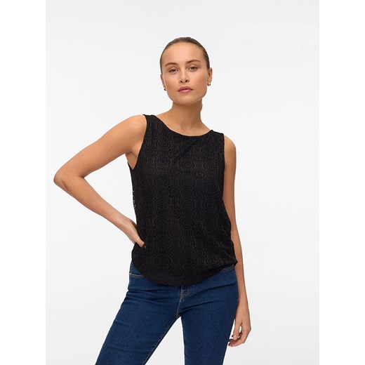 Vero Moda Top w kolorze czarnym ze sklepu Limango Polska w kategorii Bluzki damskie - zdjęcie 184097021