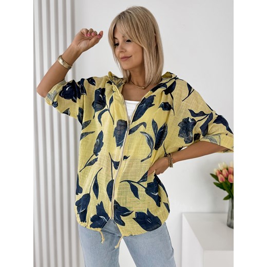 bluza modaria żółta one size ze sklepu UBRA w kategorii Bluzy damskie - zdjęcie 184097254