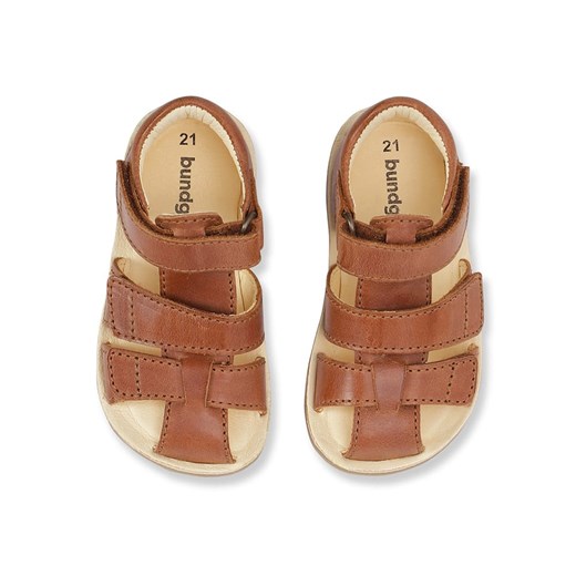 Sandały dziecięce Bundgaard na rzepy ze skóry 