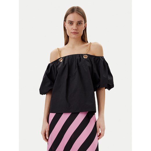 Lola Casademunt by Maite Bluzka MS2515040 Czarny Relaxed Fit ze sklepu MODIVO w kategorii Bluzki damskie - zdjęcie 184098154