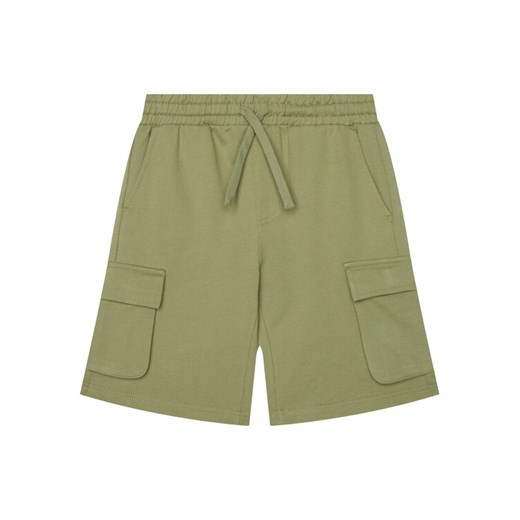 United Colors Of Benetton Szorty sportowe 39DJC902N Beżowy Regular Fit ze sklepu MODIVO w kategorii Spodenki chłopięce - zdjęcie 184098190