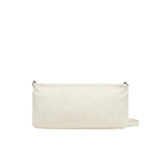 Calvin Klein Jeans Torebka Ckj Monogram Mini Bag LV04K3183G Beżowy ze sklepu MODIVO w kategorii Listonoszki - zdjęcie 184098254