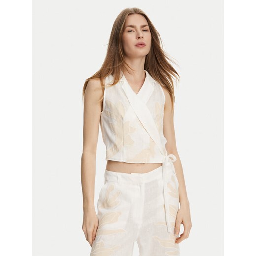 Marella Bluzka Kriss 2513161162 Biały Regular Fit ze sklepu MODIVO w kategorii Bluzki damskie - zdjęcie 184098281