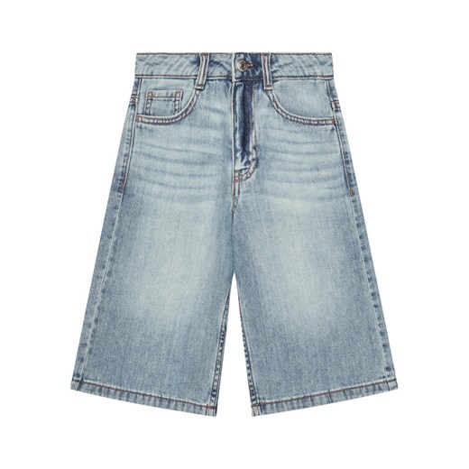 United Colors Of Benetton Jeansy 4UTPCF04A Niebieski Wide Leg ze sklepu MODIVO w kategorii Spodnie dziewczęce - zdjęcie 184098292