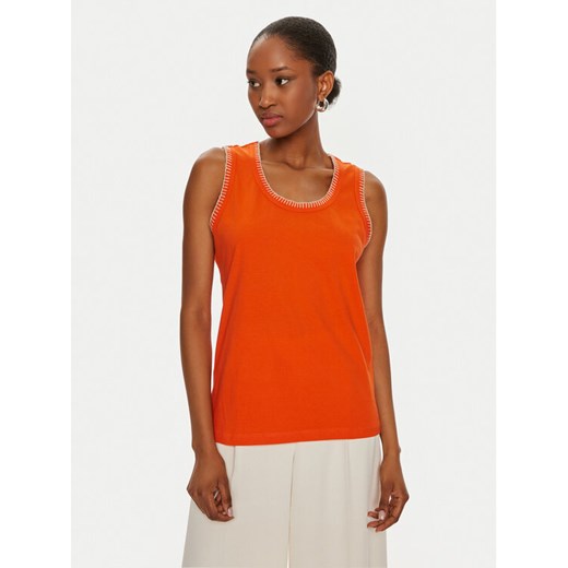 United Colors Of Benetton Bluzka 34G7DH00W Pomarańczowy Regular Fit ze sklepu MODIVO w kategorii Bluzki damskie - zdjęcie 184098293