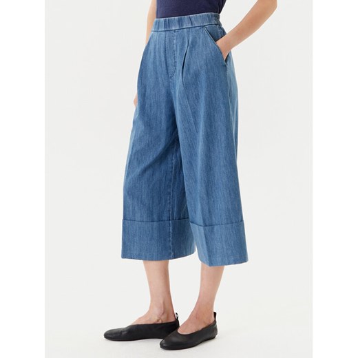 United Colors Of Benetton Kuloty 4KOWDF09M Niebieski Relaxed Fit ze sklepu MODIVO w kategorii Spodnie damskie - zdjęcie 184098364