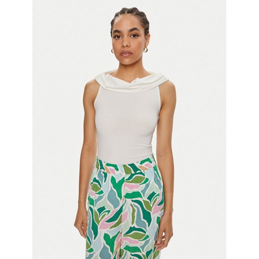 JJXX Bluzka Saga 12273790 Biały Slim Fit ze sklepu MODIVO w kategorii Bluzki damskie - zdjęcie 184098374