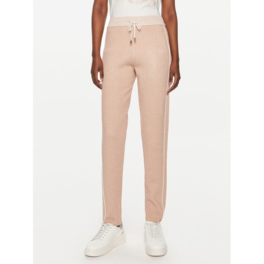 Liu Jo Sport Spodnie dresowe TF4104 MS49I Różowy Regular Fit ze sklepu MODIVO w kategorii Spodnie damskie - zdjęcie 184098391