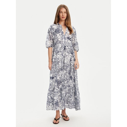 United Colors Of Benetton Sukienka letnia 4ENDDV0BT Niebieski Relaxed Fit ze sklepu MODIVO w kategorii Sukienki - zdjęcie 184100741