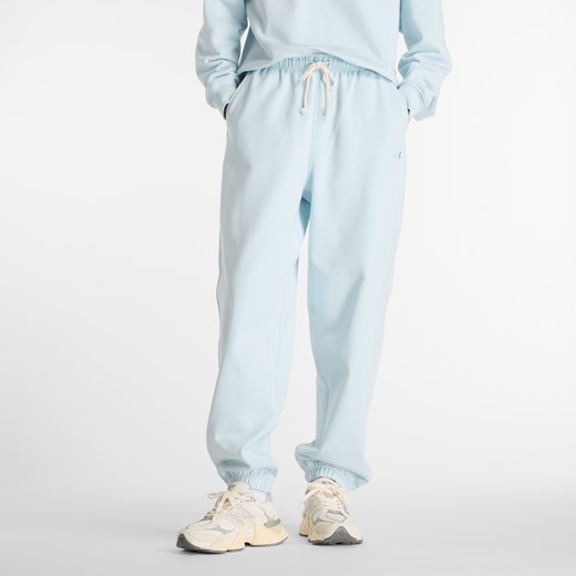 Spodnie damskie New Balance WP41513FRL – niebieskie ze sklepu New Balance Poland w kategorii Spodnie damskie - zdjęcie 184101454