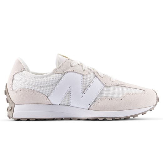 Buty dziecięce New Balance GS327LW – beżowe ze sklepu New Balance Poland w kategorii Buty sportowe dziecięce - zdjęcie 184101462