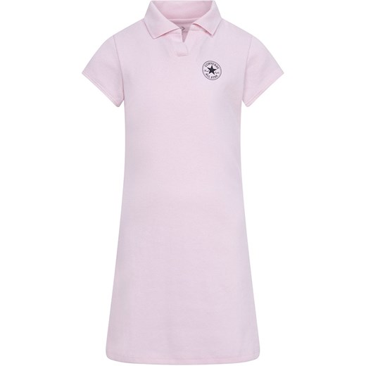 Converse Sukienka polo w kolorze jasnoróżowym ze sklepu Limango Polska w kategorii Sukienki dziewczęce - zdjęcie 184101811