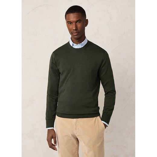Façonnable Sweter w kolorze khaki ze sklepu Limango Polska w kategorii Swetry męskie - zdjęcie 184101943