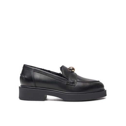 Loafersy Furla YI45SFE BX3502 O6000 Czarny ze sklepu eobuwie.pl w kategorii Lordsy damskie - zdjęcie 184102833
