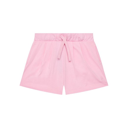 United Colors Of Benetton Szorty sportowe 3BL0C903I Różowy Regular Fit ze sklepu MODIVO w kategorii Spodenki dziewczęce - zdjęcie 184103410