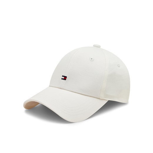 Tommy Hilfiger Czapka z daszkiem Essential Flag Cap AW0AW16360 Biały Tommy Hilfiger 00 MODIVO