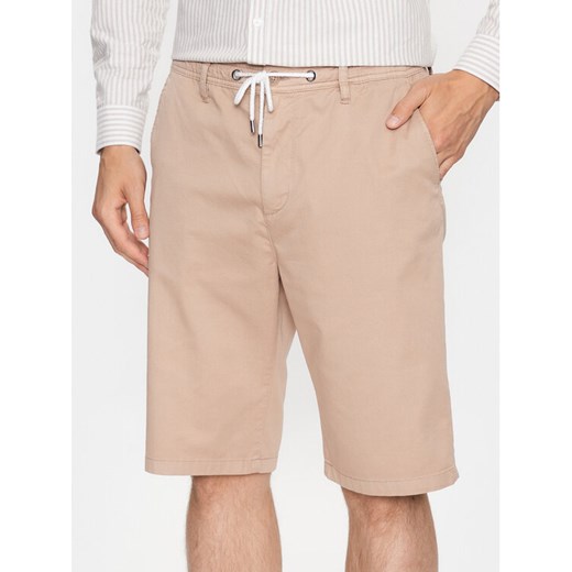 s.Oliver Szorty materiałowe 2128983 Brązowy Relaxed Fit ze sklepu MODIVO w kategorii Spodenki męskie - zdjęcie 184103431