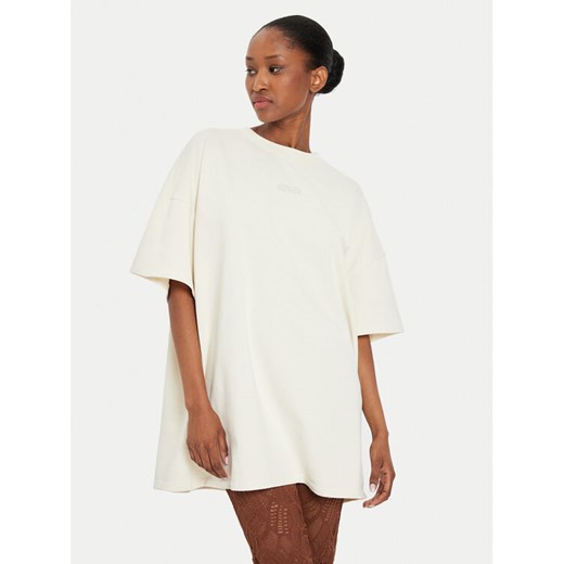 Gestuz T-Shirt Jio 10909249 Beżowy Oversize ze sklepu MODIVO w kategorii Bluzki damskie - zdjęcie 184103443