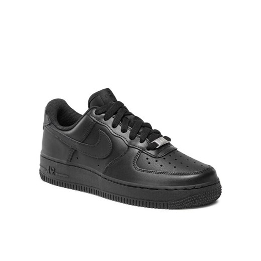 Nike Sneakersy Air Force 1 '07 DD8959 001 Czarny ze sklepu MODIVO w kategorii Buty sportowe damskie - zdjęcie 184103484