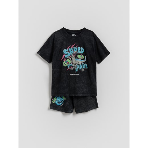 Reserved - Piżama Jurassic World - czarny ze sklepu Reserved w kategorii Piżamy dziecięce - zdjęcie 184105011