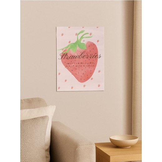Sinsay - Plakat - różowy ze sklepu Sinsay w kategorii Plakaty - zdjęcie 184105272
