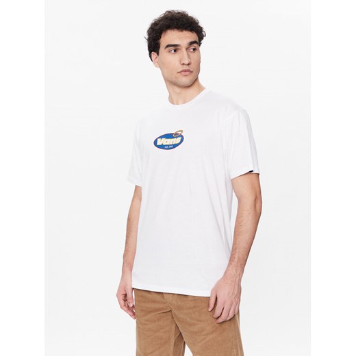 Vans T-Shirt Perfect Halo VN00003P Biały Classic Fit ze sklepu MODIVO w kategorii T-shirty męskie - zdjęcie 184105430